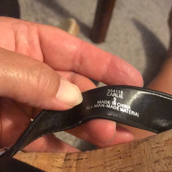 Gorgeous cork heeled wedges! - Picture 4 of 4